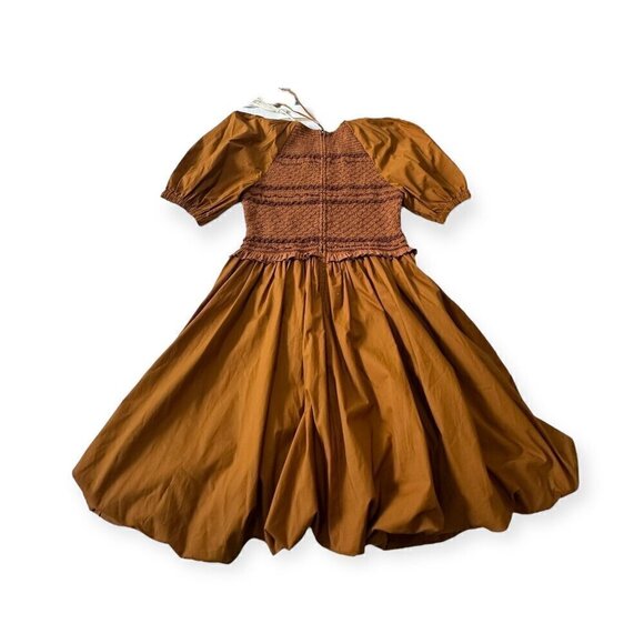 Ulla Johnson Kali Smock Bodice Cotton Bubble Dress,  Size 4,  New with tag - Picture 8 of 16